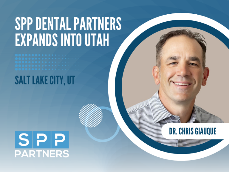 Dr. Chris Giauque is the newest partner to SPP Dental, the first practice in Utah.