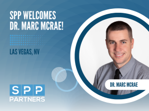 Graphic announcing the addition of Dr. Marc McRae to SPP Dental Partners